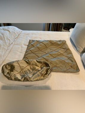 DIAN AUSTIN COUTURE HOME European sham and bolster decorative pillows